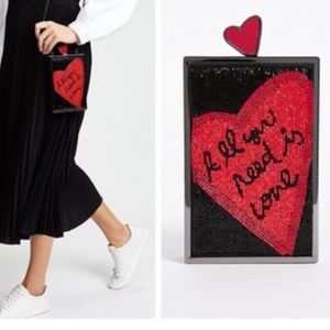 Alice and Olivia Beatles Love Bag NWT